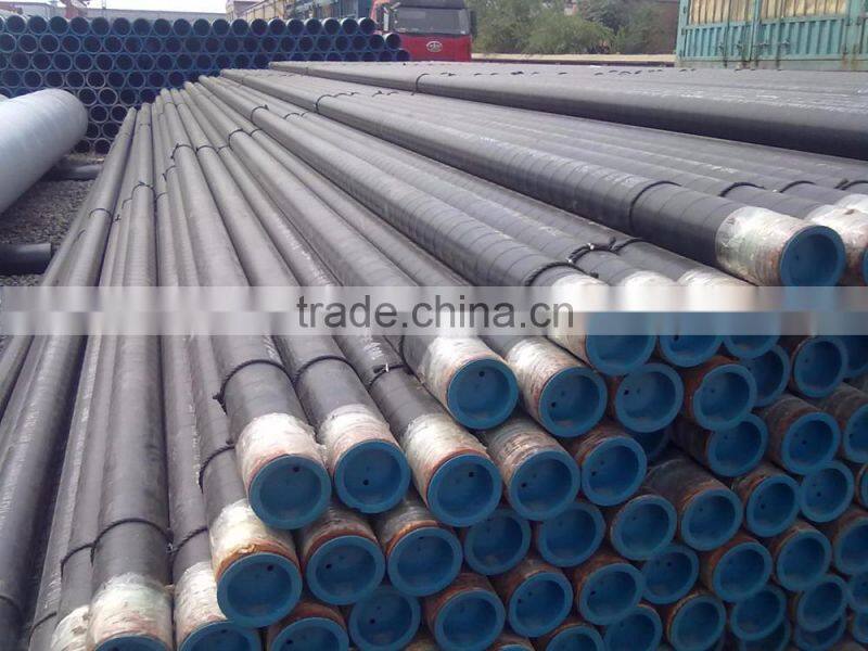 gas tubing and casing steel pipe APL 5CT L 80 liquid epoxy coated saw gas / oil steel pipe