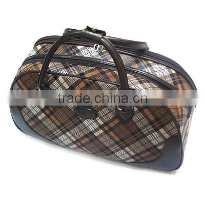 High Quality Leisure Sports PU Wholesale Leather Travel Bag Foldable