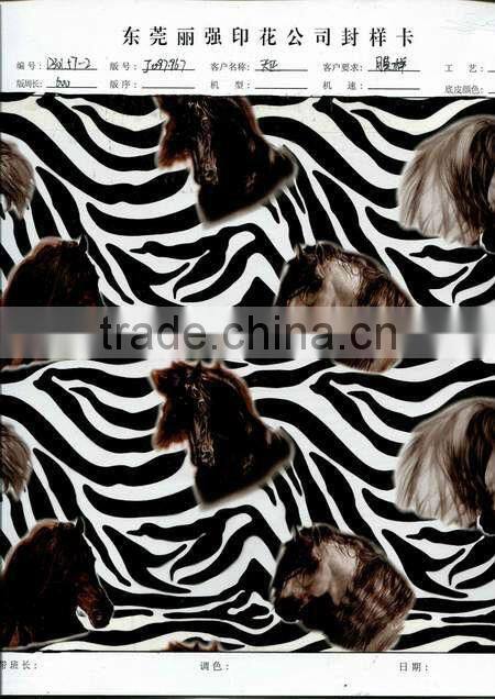 graphic hot staming foil for plastic pvc pu leather