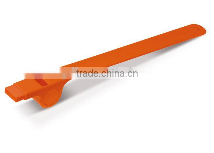 2015 Colorful silicone slap whistle