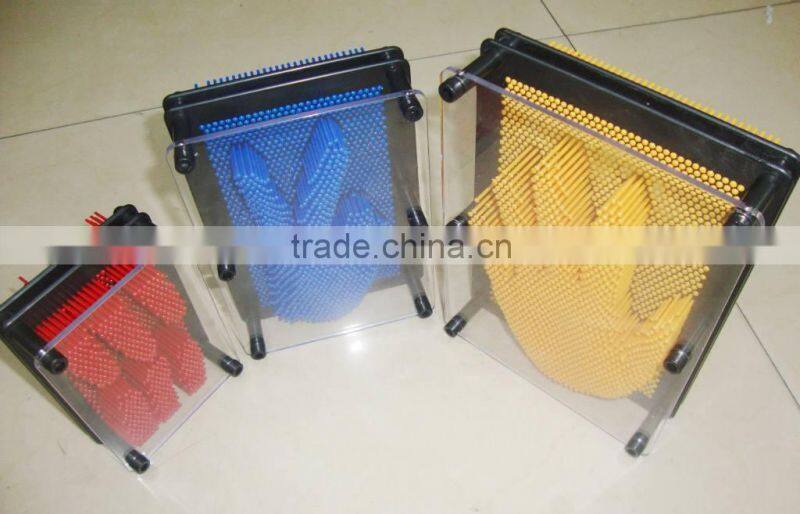 Colorful Plastic Pin Art Toy