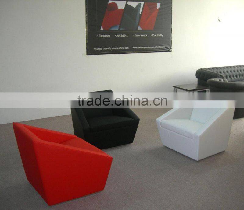 leather single seat Sofa set design 879# for home and living room