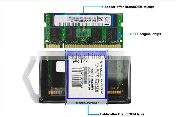 new ram memory ddr3 ram 2gb for notebook