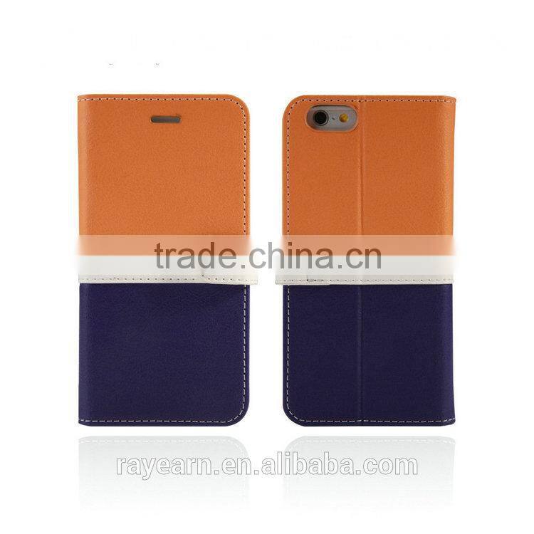 Smartphone Bag Case Mobile phone flip cover for iPhone 6S protect leather case with card holder
