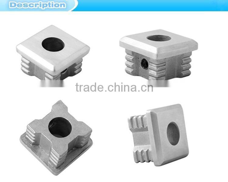 bannister square tubing end caps stainless steel end cap threaded