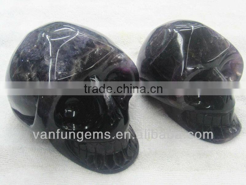 gemstone Carved Skull