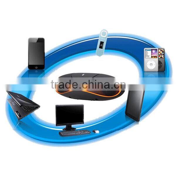 Dual football wireless outdoor soundbar speaker