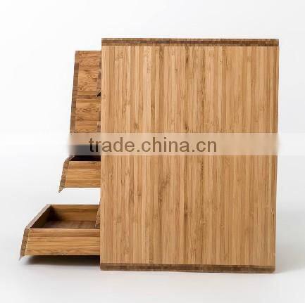 Modern style bamboo nightstand