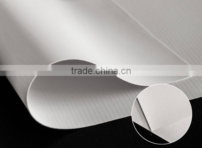 PVC hot lamination frontlit flex banner in matte