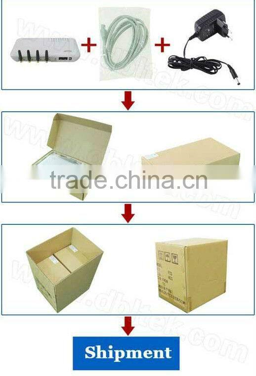 TYH 4 Channel Gsm Sim Box Gateway For Call Center Equipment