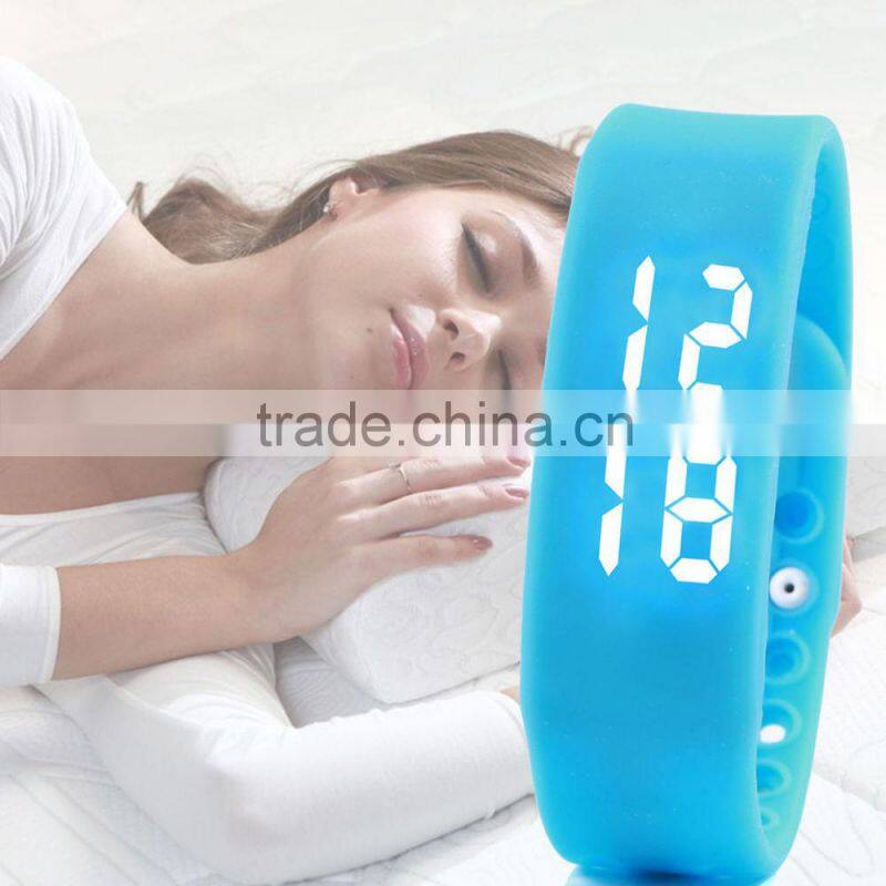 gifts 3D Bluetooth multifunction Smart Wrist Watch Bracelet Pedometer Step Walking Calorie Counter Tracker