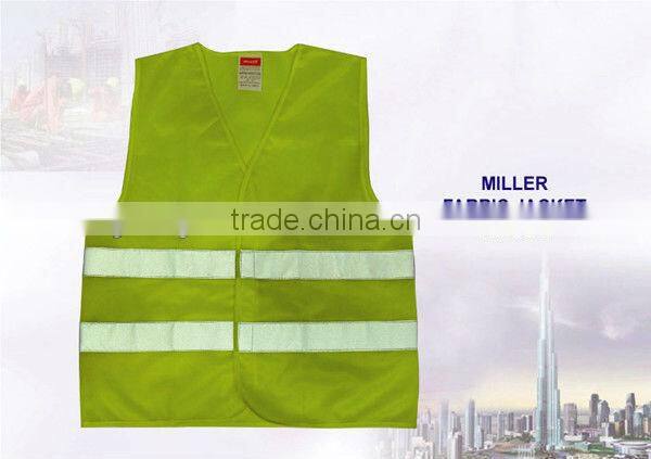 blue mesh safety warning vest