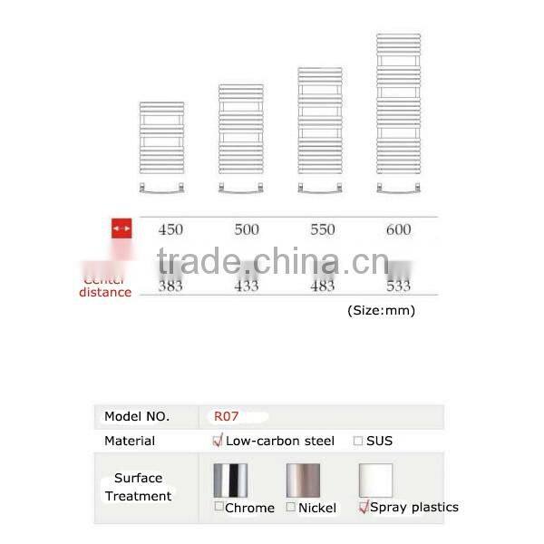 Wall Hanging low-carbon steel Bathroom accessories hardware accessory towel warmer R07