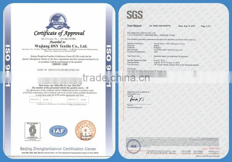 pu coated polyester oxford fabric