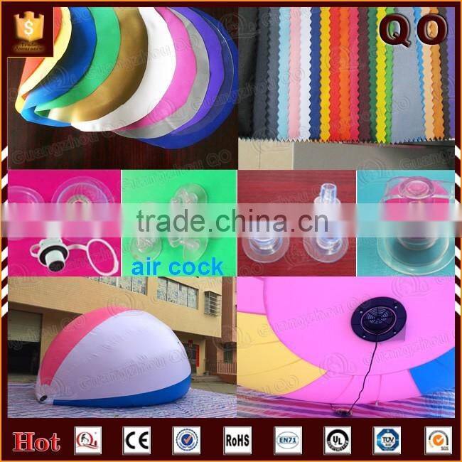 Promotional giant colorful beach ball fabric covered beach ball