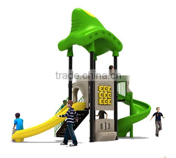 Free design kids LLDPE plastic assembly playground