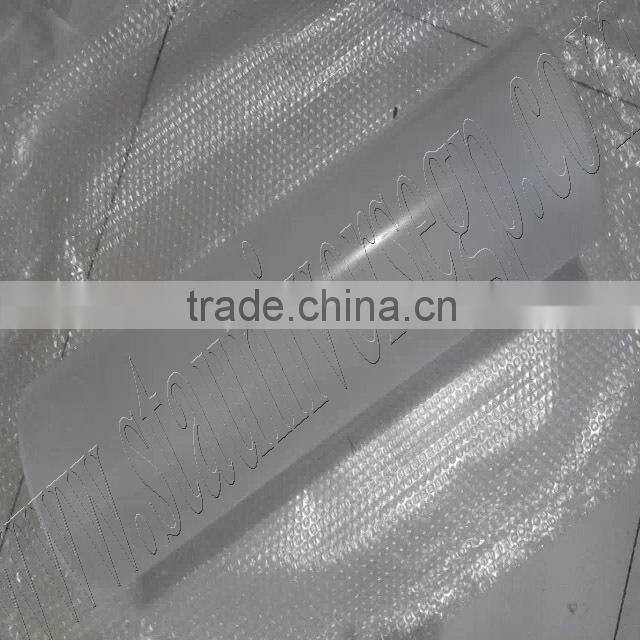 STA factory price polished quartz crystal tube