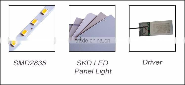 300*1200mm UL DLC 40w AC110-277V silver/white frame hot sell led slim panel light