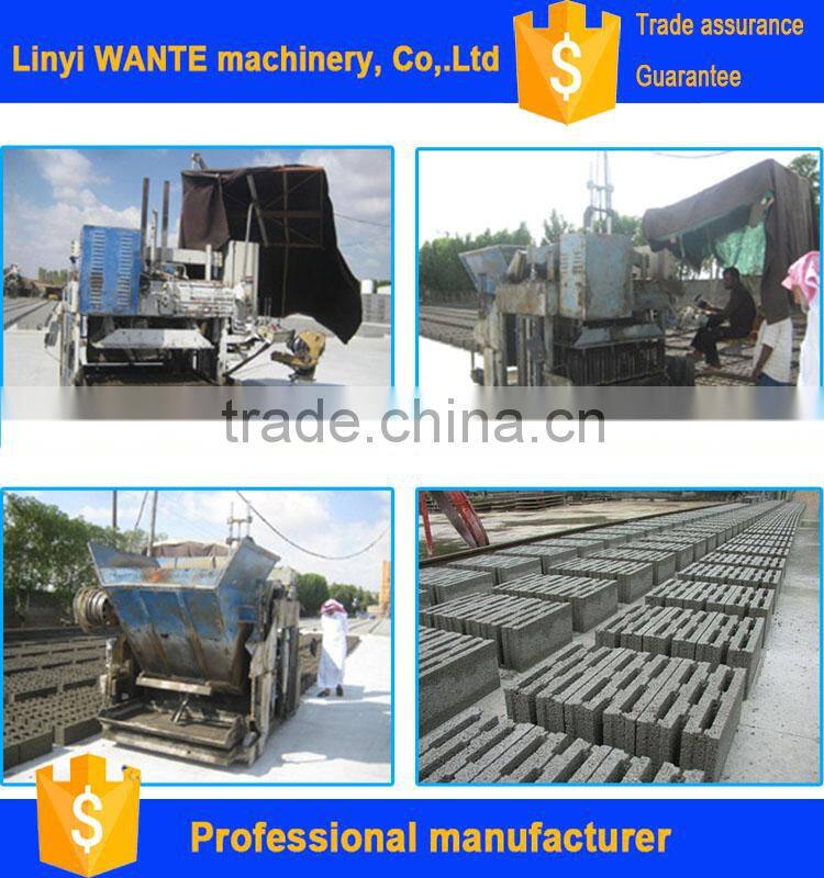 Big discount WT12-15 WT10-15 wante brand brick forming layer machine from Shandong
