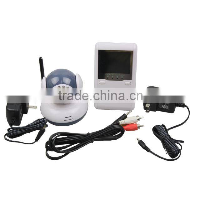 Digital Wireless Voice Control Baby Monitor Safety Vedio Camera DVR with Night Vision AV OUT 2011