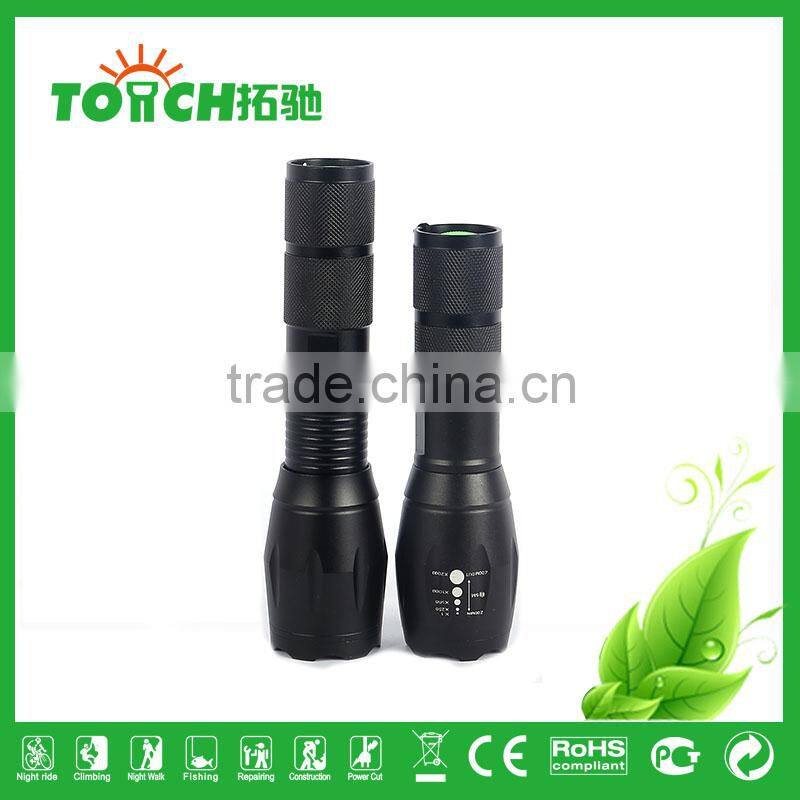 top selling products 2015 Portable Outdoor Zoomable LED Flashlight