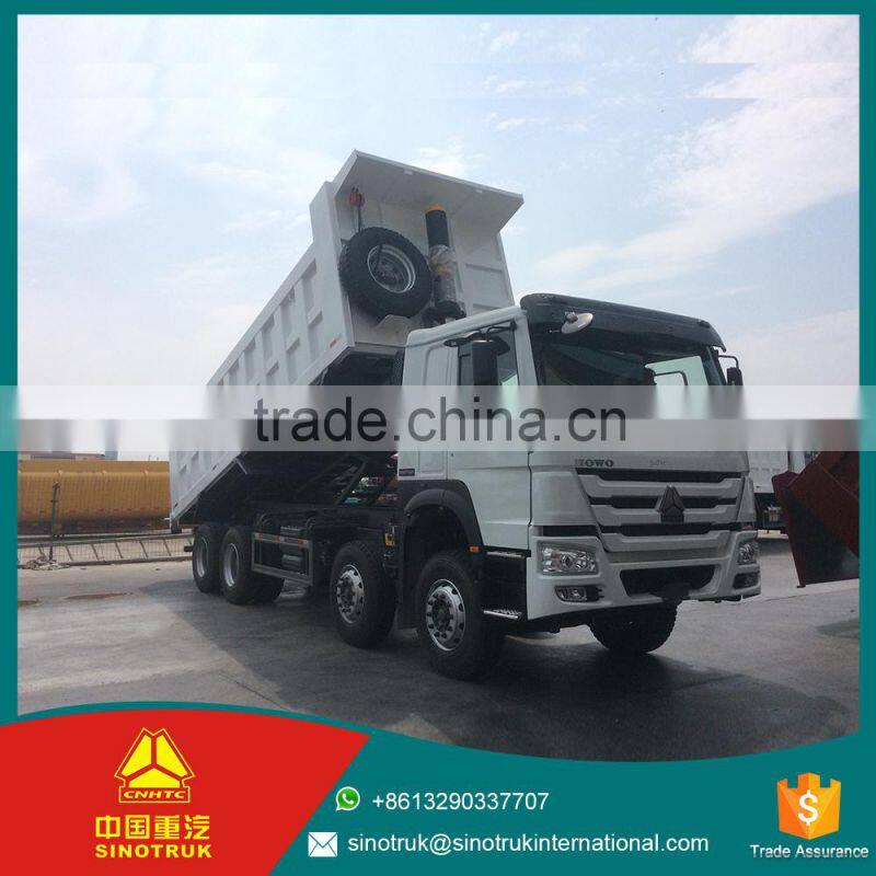 Cheap Wholesale HOWO 8X4 dump truck / 12 wheel 1 year warranty dump truck capacity