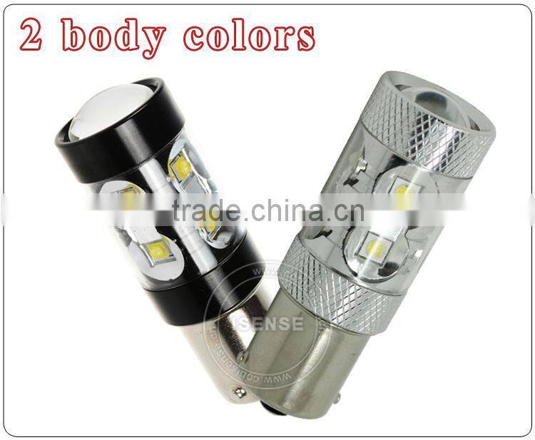 Wholesale price 3157 / T25 / S25 / P27 auto led bulb brake lamp 50w 60w 80w