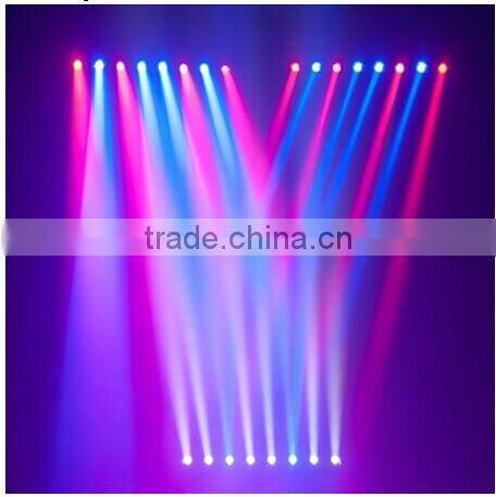 8* 10W RGBW eight beam moving head bar light led stage lighting 10w