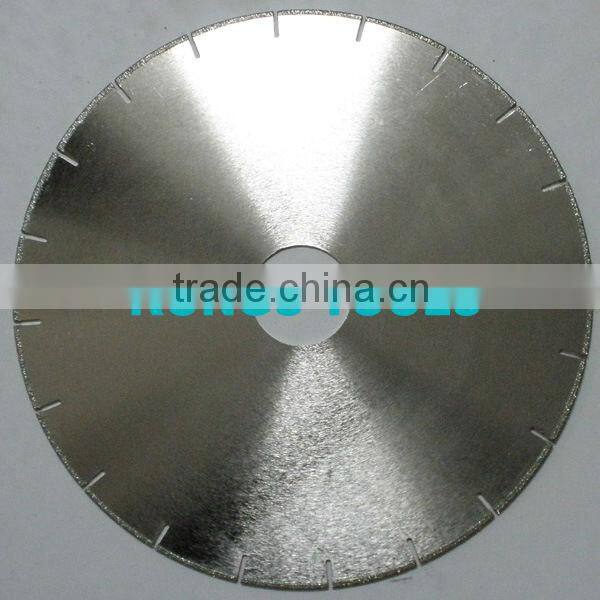 Blade For Cutting: Electroplated Segmented Diamond Blade