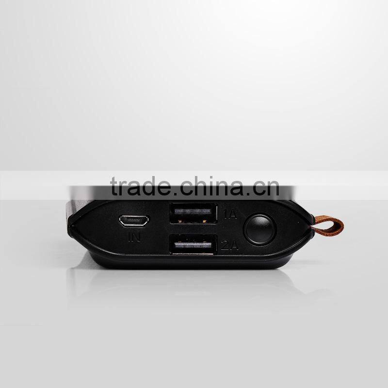 Best Power Banks gift dual USB charger double power battery 18650 battery 10000mah