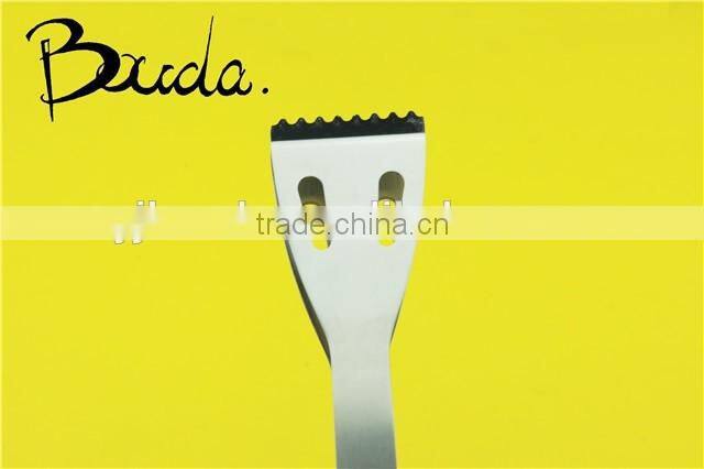 13" good quality stainless steel BBQ tong/ food tong/grill tong BD-B9333