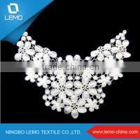 Nylon Spandex Lycra Lace Fabric, Metallic Scalloped Lace Fabric