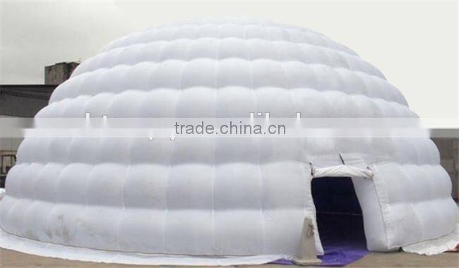 high quality inflatable tents export to Europe/semi-circular tent