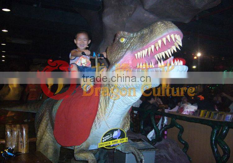 Jungle Restaurant Animatronic Dinosaurs for Riding