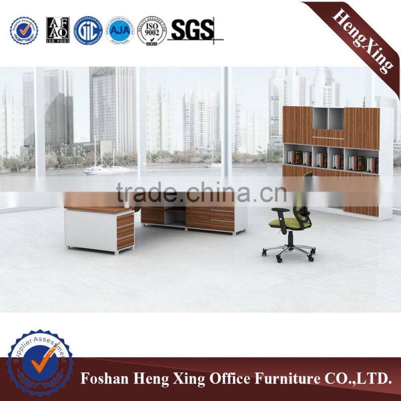 Modern Office Furniture L shaped Office Executive Desk for boss office (HX-GA013)