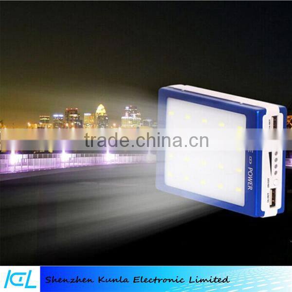 Wholesale New Arrival 20Led Solar Power Bank +50000 Mah Solar Power Bank
