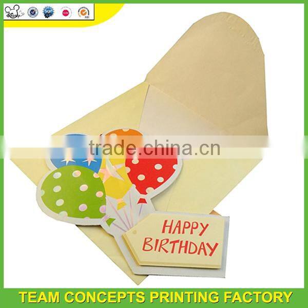 Employee diy corporate birthday card