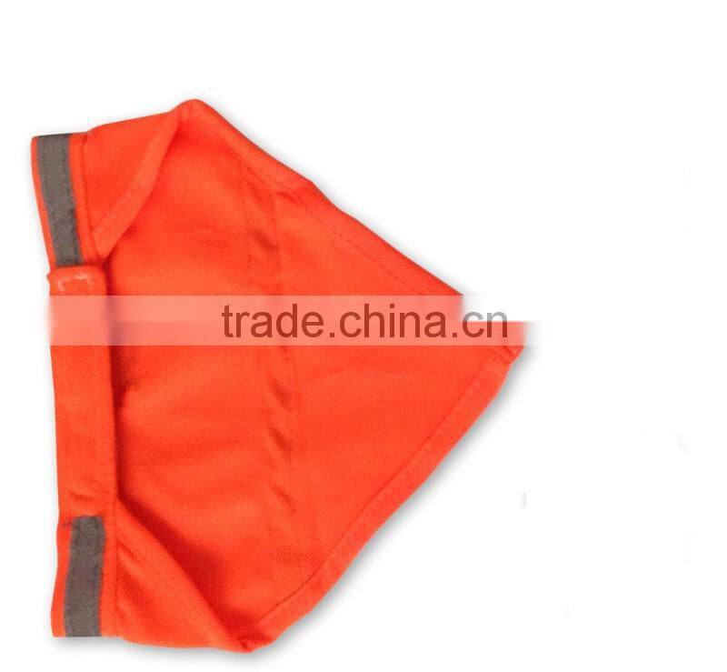 high visibility safety pet products with reflecting ribbon reflective dog scarf