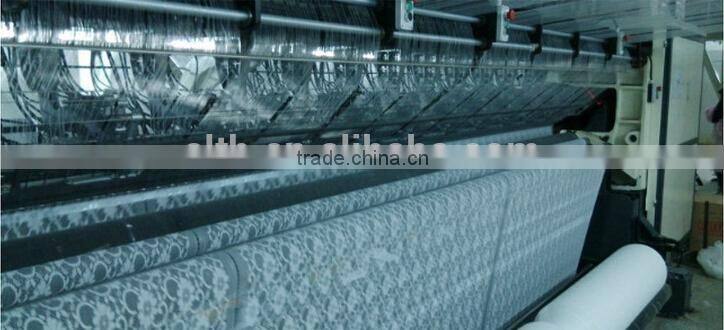 newest lace fabric design jacquard knitted type TH-8883
