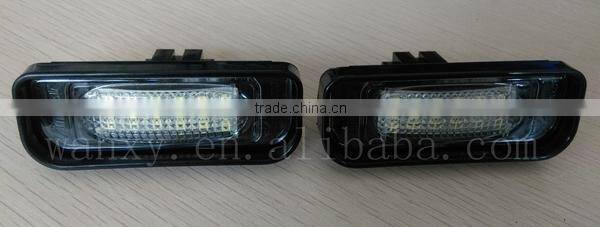 LED License light Number Plate Light Lamp For Mercedes W220 99-05 (S-class) with E-mark E4 CE ROHS Certificated