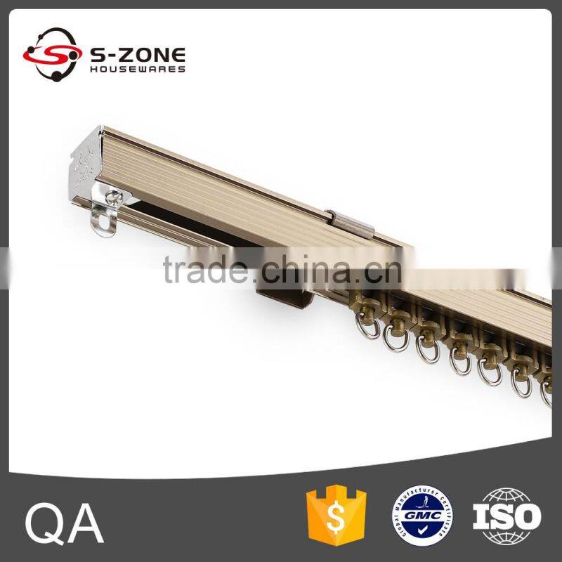 ceiling design aluminium curtain track with aluminium curtain rail
