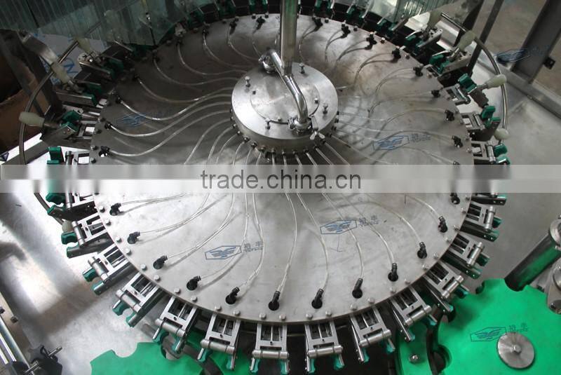 Automatic 3 in 1 2000-15000BPH glass bottled beer filling machinery