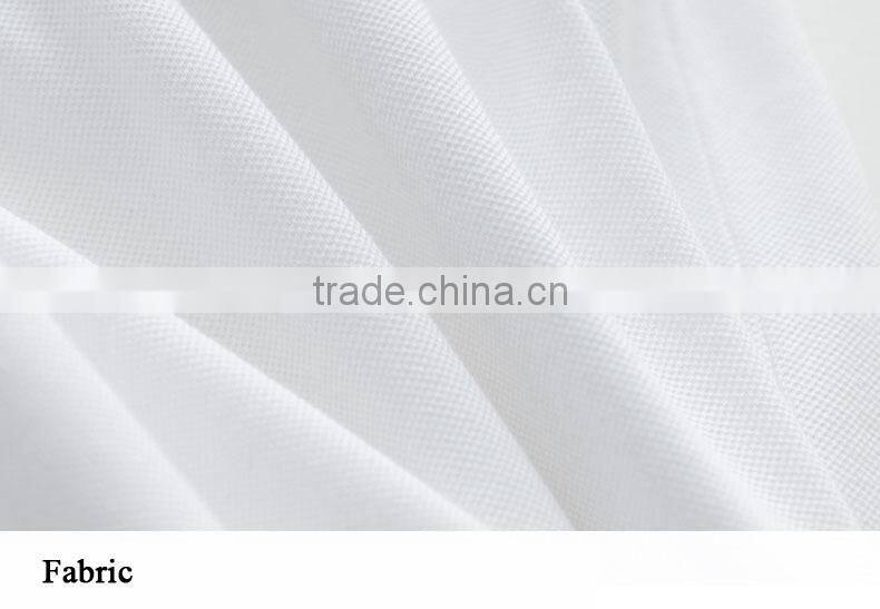 White Modern Fashion Bulk Brand Cotton Polo Shirts For Men