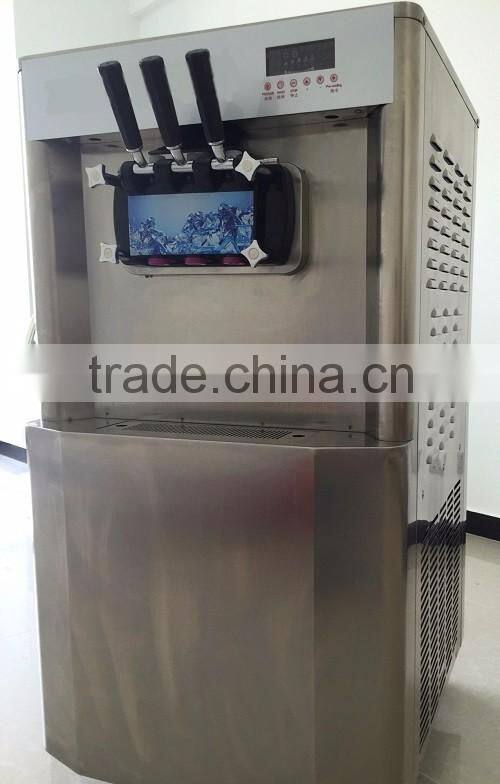 All Stainless Steel Soft Serve Ice Cream Machine Made in China XM-140