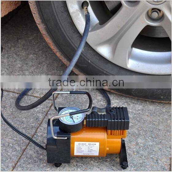 LED light Car air compressor, heavy duty air compressor, air pump, air inflator with repair tools