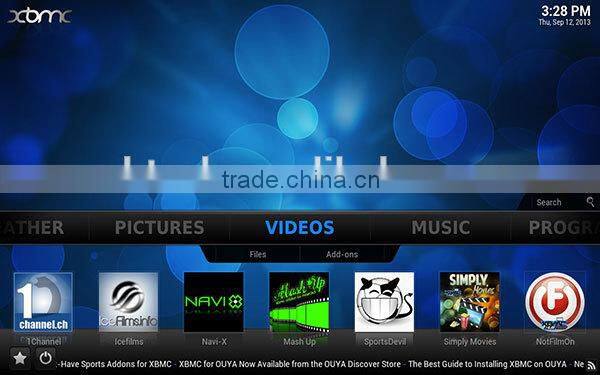 Network android 4.2 smart tv box , Supports Airplay Miracast and DLNA,supports skype webcam chat