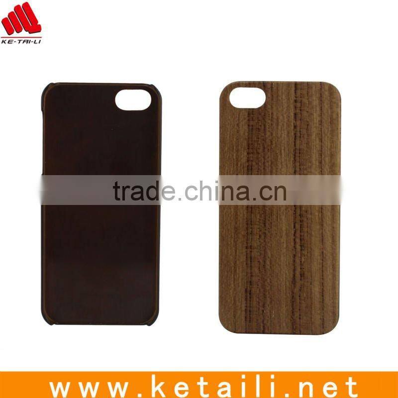 Wood design for iphone 5 plastic case