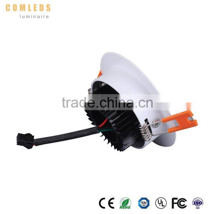 40w dimmable cob round ceiling light led downlight