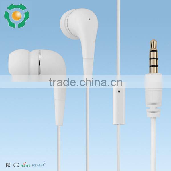 Hot sell new design in ear stereo mp3 earphone in bulk
