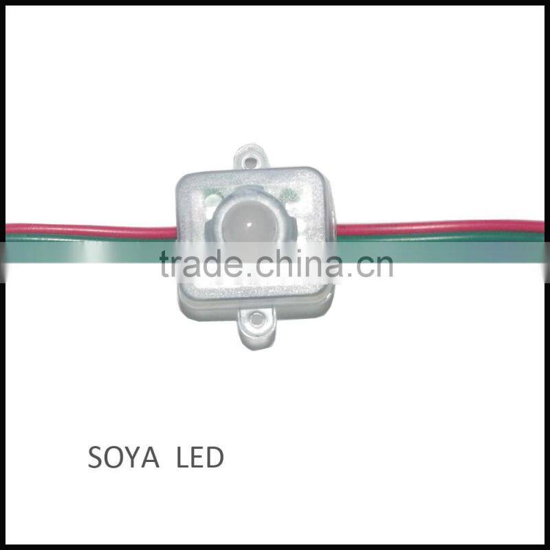 IP68 12mm rgb pixel led light string sm16716